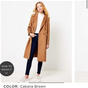 Loft Double Breasted coat